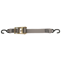 F13758     CargoBuckle Multipurpose Ratchet Strap Tie-Down w/S-Hooks - 2" x 15'     66850