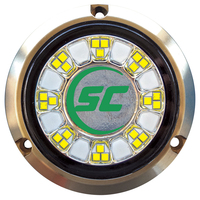 SCR-24-AG-BZ-10     Shadow-Caster SCR-24 Bronze Underwater Light - 24 LEDs - Aqua Green     66868