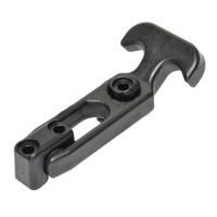 F7-53     Southco T-Handle Latch - Black Flexible Rubber w/Keeper     67303