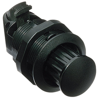 M1-2A-13-5     Southco Pop-Out Knob Latch w/Fixed Grip Threaded Body - Black Plastic     67310