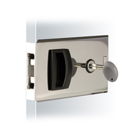 MF-01-110-60     Southco Flush Sliding Door Latch - Square - Aluminum     67416