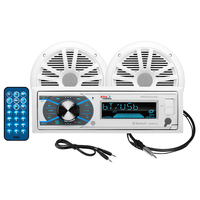 MCK632WB.6     Boss Audio MCK632WB.6 Package w/AM/FM Stereo &amp; Pair of 6.5" Speakers     67707