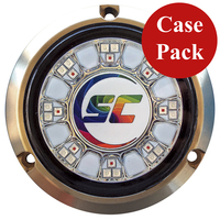 SCR-24-CC-BZ-10CASE     Shadow- Caster SCR-24 Bronze Underwater Light - 24 LEDs - Full Color Changing - *Case of 4*     68102