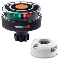 342KIIT5     Navisafe Navilight Tricolor 2NM w/Navibolt Base &amp; Horizontal Mount - White     68105