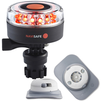 045KIT4     Navisafe Navilight All RED 360&deg; 2NM w/Navimount Base &amp; RIB Mount - White     68147