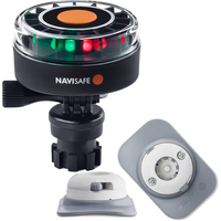 340KIT4     Navisafe Navilight 2NM Tricolor w/Navimount Base &amp; RIB Mount - White     68160