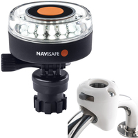 040KIT3     Navisafe Navilight 360&deg; 2NM White w/Navimount Base &amp; Rail Mount - White     68171