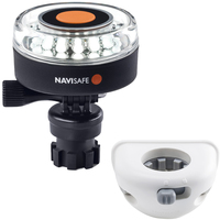 040KIT6     Navisafe Navilight 360&deg; 2NM White w/Navimount Base &amp; Vertical Mount - White     68174