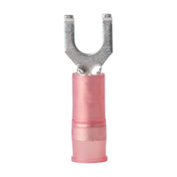 210302     Ancor 22-18 AWG - #8 Nylon Flanged Spade Terminal - 25-Pack     68558