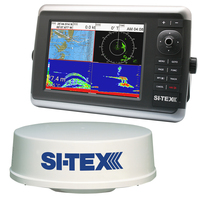 NAVSTAR 12R     SI-TEX NavStar 12R GPS Chartplotter, Sonar, Radar System w/MDS-12 Radar     68623