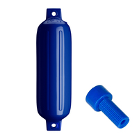 G-4-COBALT BLUE     Polyform G-4 Twin Eye Fender 6.5" x 22" - Cobalt Blue w/Air Adapter     68652