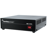 SEC-1212     Samlex Desktop Switching Power Supply - 120VAC Input, 12V Output, 10 Amp     68702