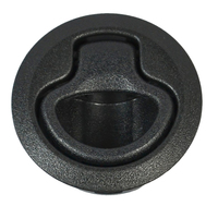 M1-61     Southco Flush Pull Latch - Push To Close - Medium - Black     69327