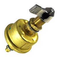 M-284-01-BP     Cole Hersee Single Pole Brass Marine Battery Switch - 175 Amp - Continuous 800 Amp Intermittent     69453