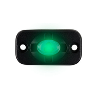 HE-TL1G     HEISE Auxiliary Accent Lighting Pod - 1.5" x 3" - Black/Green     69794