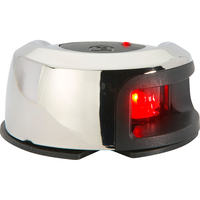 NV2012SSR-7     Attwood LightArmor Deck Mount Navigation Light - Stainless Steel - Port (red) - 2NM     69830