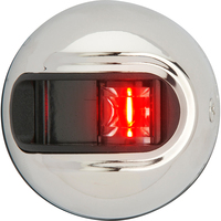 NV3012SSR-7     Attwood LightArmor Vertical Surface Mount Navigation Light - Port (red) - Stainless Steel - 2NM     69832