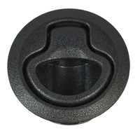 M1-64     Southco Flush Plastic Pull Latch - Pull To Close - Black     70005