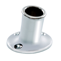 S-5001     Whitecap Top-Mounted Flag Pole Socket CP/Brass - 3/4" ID     70747