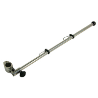 S-5011     Whitecap Clamp-On Flag Pole - 1/2" Diameter Stainless Steel Clamp &amp; Pole     70757