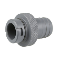 W738     FATSAC 3/4" Male Quick Connect 1-1/8" Barbed Tsunami Pump Threads w/O-Rings     71170