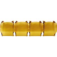 11003     RIGID Industries Adapt Lens Cover 10" - Amber     72354
