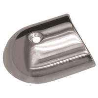 F16-0091     TACO Polished Stainless Steel 2-19/64&rsquo;&rsquo; Rub Rail End Cap     73281