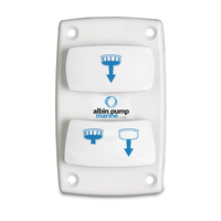 07-66-025     Albin Pump Marine Control Silent Electric Toilet Rocker Switch     73568