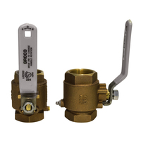 IBV-1000     GROCO 1" NPT Bronze In-Line Ball Valve     74190
