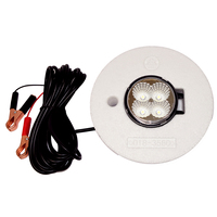 FFL12W     Hydro Glow FFL12 Floating Fish Light w/20' Cord - LED - 12W - 12V - White     74203