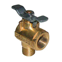 FV-590     GROCO 1/2" NPT 90&deg; Bronze Fuel Valve     74413