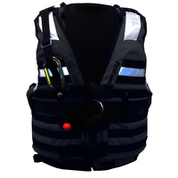 HBV-100-BK-XL-3XL     First Watch HBV-100 High Buoyancy Type V Rescue Vest - X-Large-XXX-Large - Black     74846