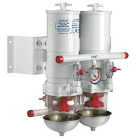 75100VTE  Vetus Australia Part Water separator/fuel filter CE/ABYC, 2 in line, 30 micron, max. 160 gph (720 l/h)
