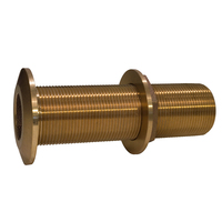 THXL-1500-W     GROCO 1-1/2" Bronze Extra Long Thru-Hull Fitting w/Nut     75346