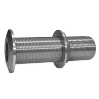 THXL-1500-WS     GROCO 1-1/2" Stainless Steel Extra Long Thru-Hull Fitting w/Nut     75351