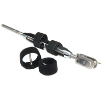 WRAPC4-P     C. Sherman Johnson Wrap Pins Hook &amp; Loop Pin Locking Devices for Open Body Turnbuckles 7/16" &amp; 1/2" - 2-Pack     75408