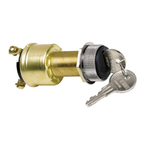 M-550-14-BP     Cole Hersee 3 Position Brass Ignition Switch w/Rubber Boot     75433