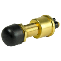 M-626-BP     Cole Hersee Heavy Duty Push Button Switch w/Rubber Cap SPST Off-On 2 Screw - 35A     75473