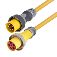 CS75IT5     Marinco 100 Amp 120/208V 4-Pole, 5-Wire Shore Power Cable - No Neutral Wire - 75'     75496