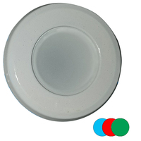 SCM-DL-WBR     Shadow-Caster Color-Changing White, Blue &amp; Red Dimmable - White Powder Coat Down Light     76304