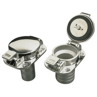 351100     Sea-Dog Stainless Steel Flip Top Deck Fill - Gas - 2" Hose     77117