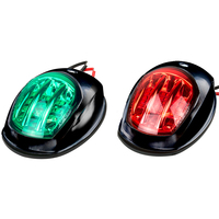 400073-1     Sea-Dog Black LED Navigation Lights - Port &amp; Starboard     77867