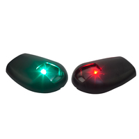400078-1     Sea-Dog Black Side Mount LED Navigation Lights - 1 NM - Port &amp; Starboard     77868