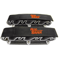 SMP6     Rod Saver Portable Side Mount w/Dual Lock 6 Rod Holder     78059