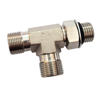 OC17234     Octopus Orb Brass Tee Fitting - ORB 5 to 3/8" Compression     78205