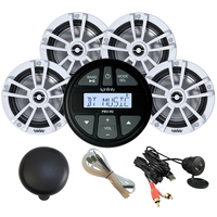 INFMPK90-4     Infinity MPK90 Package w/4 White INF622 Speakers, PRV90 Cover, USB Adapter &amp; Antenna     78209