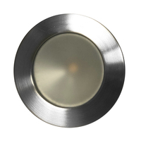 LLB-46WW-3A-BN     Lunasea Gen 3 Indoor/Outdoor Recessed 3.5&rdquo; LED Light - 2700K 85 CRI Dimmable COB LED - Warm White/Brushed SS Bezel     78298