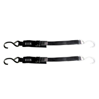 SS1QRTD6     Rod Saver Stainless Steel Quick Release Transom Tie-Down - 1" x 6' - Pair     78415