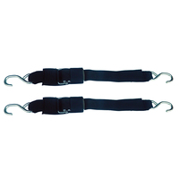 SS/QRTD4     Rod Saver Stainless Steel Quick Release Transom Tie-Down - 2" x 4' - Pair     78426