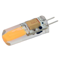 LLB-21KW-71-00     Lunasea Warm White G4 Bulb 2W 10-30VDC Bottom Pin Silicon Encapsulated     79014